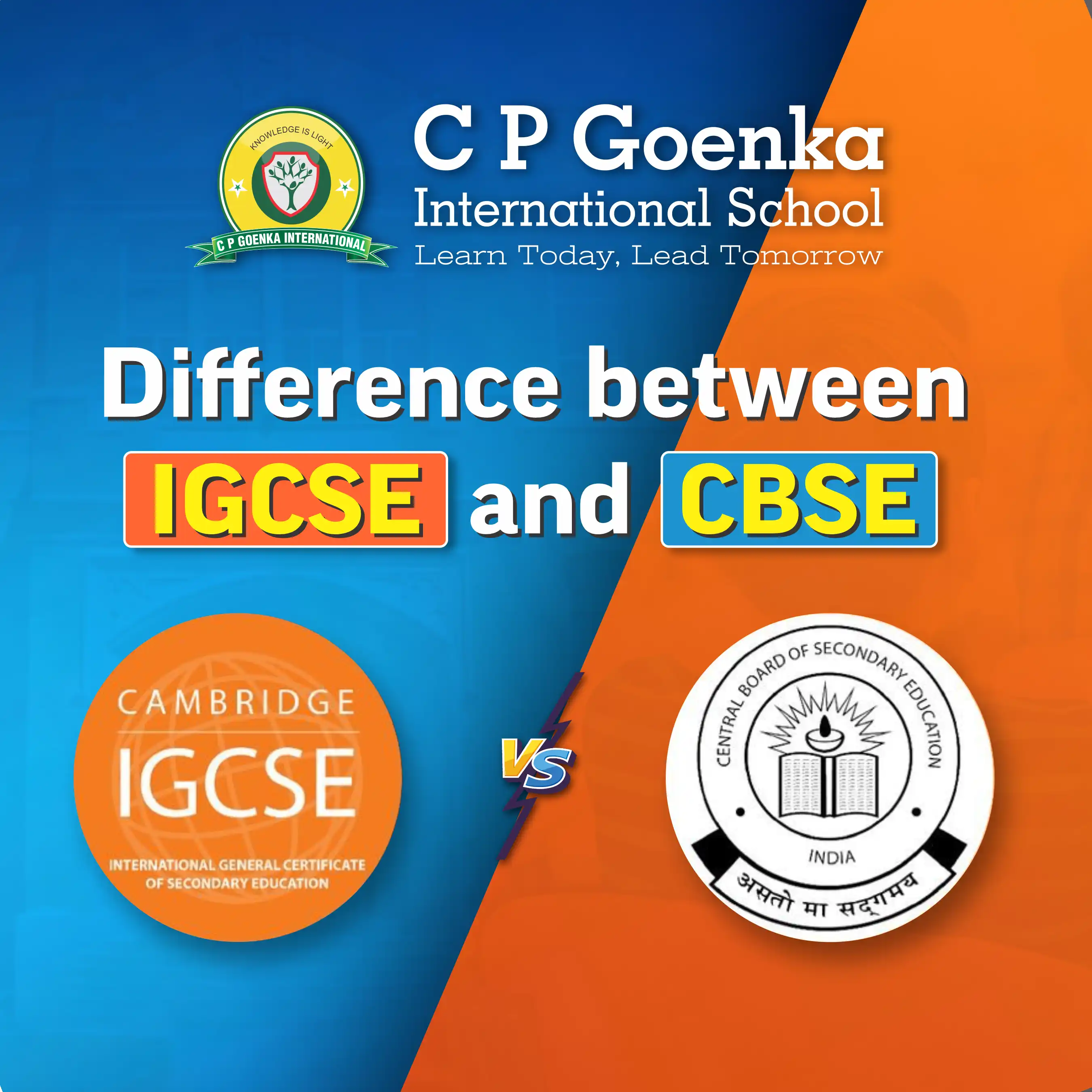 CBSE vs IGCSE