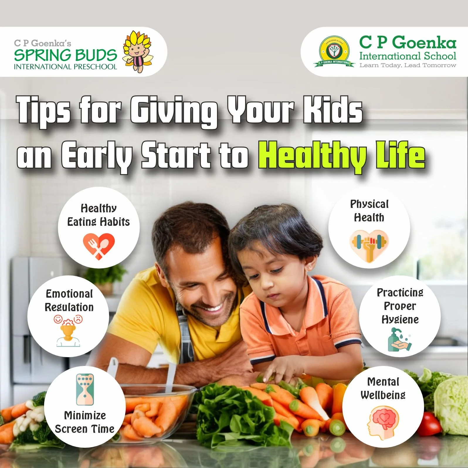 Tips for Giving Your Kids an Early Start to Healthy Life
